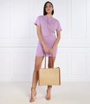 Сумка-шоппер Patrizia Pepe, кэмел - фото 3