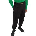 Поплиновые штаны Versace, черный - фото 6