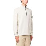 Толстовка wool half-zip sweatshirt 'beige' Stone Island, бежевый - фото 3