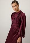 Платье Touché Privé DRAPED STONE-EDGED, Burgundy/Bordeaux - фото 4