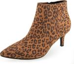 Женские ботильоны Aerosoles Edith, Leopard Faux Suede - фото