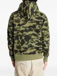 Худи 1St Camo A BATHING APE, зеленый - фото 4