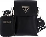 GUESS Женская сумка Latona Flap Chit Chat, Black - фото