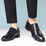 Туфли Mulinsen Men's Casual Shoes Men Low-Top Black - фото 3