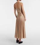 Плиссированная юбка макси Alaïa, Beige Clair - фото 3