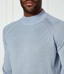 Водолазка Boss шерстяная, голубой - фото 4