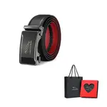 JAGUAR Кожаный ремень мужской, Black - фото