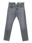 Узкие джинсы FRAME, серый - фото