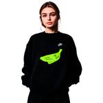 Унисекс худи Nike черное - фото 7