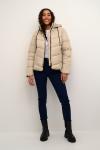 Зимняя куртка Kaffe Susanne, бежевый - фото 3