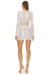 Платье мини Bronx and Banco Casey Lace, белый - фото 3