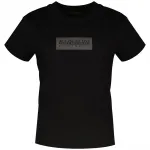 Футболка с коротким рукавом Napapijri Box, черный - фото