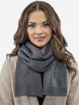 Шарф Vivisence 7104, темно-серый - фото 2