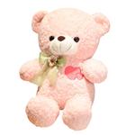 Плюшевый мишка с сердечком Barbne, серый - фото 3