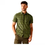 Рубашка с коротким рукавом Regatta Begarno, зеленый - фото