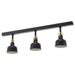 Прожектор, черный, 3 точки RANARP IKEA - фото
