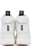 Белые высокие кеды Riot Leather R13 - фото 2