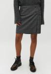 Юбка mbyM A-line skirt, Grey Check/Grey - фото