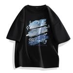 Футболка унисекс MINISO, темно-синий (Свободное воображение) - фото 4