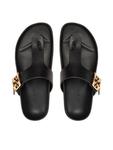 Шлепанцы Tory Burch Mellow Thong Sandal 155190, черный - фото