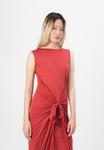 Платье PARFOIS Maxi dress, Brick Red/Dark Red - фото 4