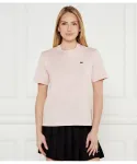 Футболка Relaxed fit Lacoste, розовый - фото