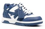 Кроссовки out of office leather sneakers 'navy white' Off-White, синий - фото 2