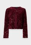 Кардиган Vero Moda VMBELLA O NECK SHORT CARDIGAN, Bordeaux - фото 5