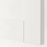 Дверь гардероба, белая, 60x120 см, SANNIDAL IKEA - фото 3