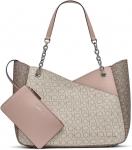 Сумка-тоут Calvin Klein Zoe Chain, Blossom Combo Logo - фото