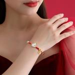 Халцедоновый браслет Unisex IWE, черный - фото 11