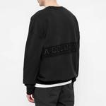 Толстовка logo crew sweatshirt 'black' A-Cold-Wall*, черный - фото 2