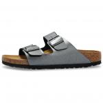 Сандалии Arizona Slides Women's Birkenstock, Gray - фото