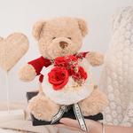 Свитер Bear Hugging Flower Dolls плюшевая кукла высота 23cm Beerus - фото 4