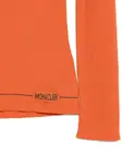 Водолазка в рубчик MONCLER, оранжевый - фото 3
