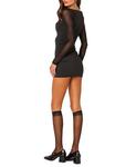 Мини-платье Edikted Maia, черный - фото 2