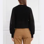 Свитер Fenniki свободного кроя Boss, черный - фото 3