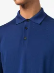 Рубашка поло с длинными рукавами Roberto Collina, синий - фото 5