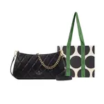 Kate Spade Кожаная сумка через плечо, черная - фото 5