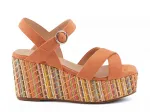 Босоножки Rainbowfun Wedge Patrizia, Red - фото 5