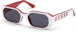 Очки GUESS GU7694 White/Smoke One Size - фото