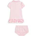 Polo Ralph Lauren Платье SS25 розовое для малышей - фото 3