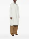 Однобортное пальто The Row, нейтральный - фото 3