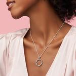 Pandora Серебряное колье для женщин - фото 4