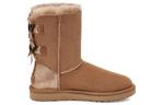 Ботинки зимние UGG WMNS Bailey Bow Glitz, коричневый - фото 3