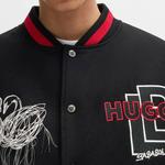 HUGO BOSS Куртка мужская черная, Black - фото 8