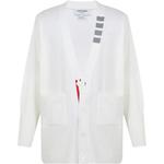 THOM BROWNE Джемпер мужской белый - фото