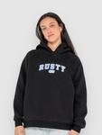 Толстовка Rusty A Grade Oversized Fleece Hoodie, black - фото
