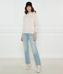 Толстовка женская Calvin Klein Jeans с капюшоном и монограммой, розовый - фото 2