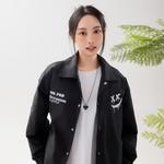 Куртки и пальто осенние унисекс CSKS, белый (включает футболку + сумка через плечо в комплекте) - фото 7